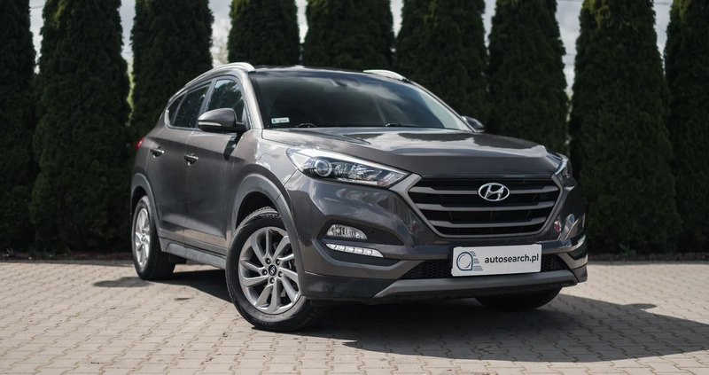 Hyundai Tucson cena 75990 przebieg: 106597, rok produkcji 2017 z Tychowo małe 781